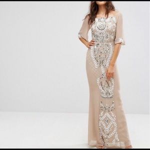 Maya Embellished Maxi Dress